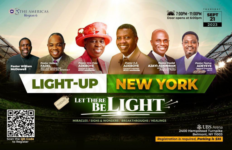 LIGHTUP NEW YORK RCCG Chapel of Restoration